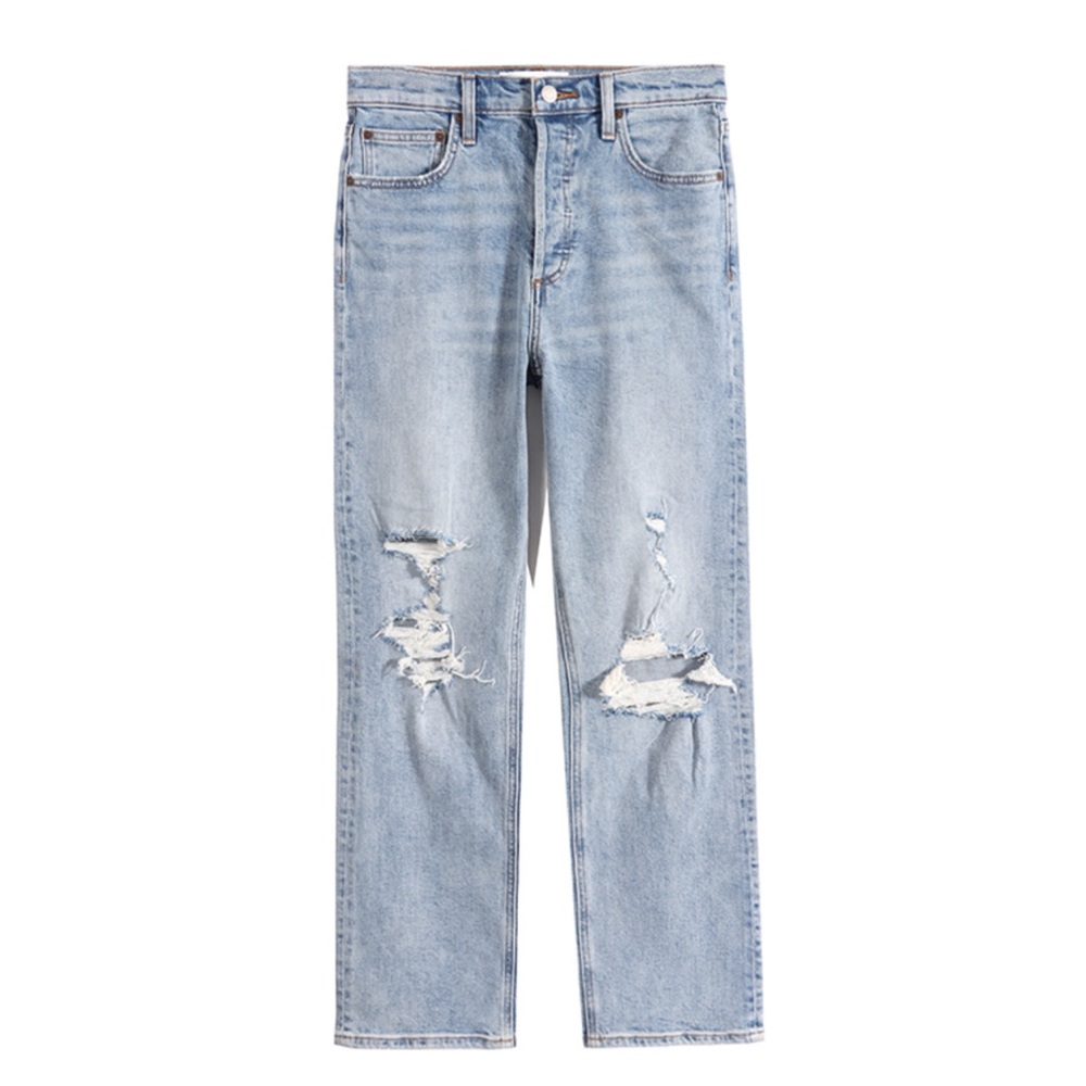 Aritzia Denim Forum the Arlo High Rise Straight